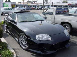 Картинка toyota supra автомобили