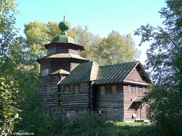 Обои картинки фото кострома, музей, деревянного, зодчества, лето, города, православные, церкви, монастыри