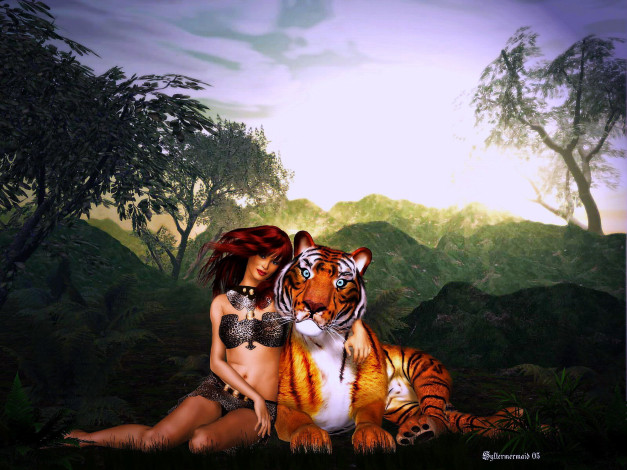 Обои картинки фото любовь, v , 3д, графика, fantasy, фантазия