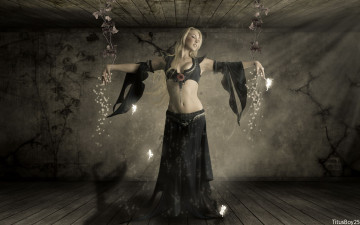 Картинка фэнтези девушки