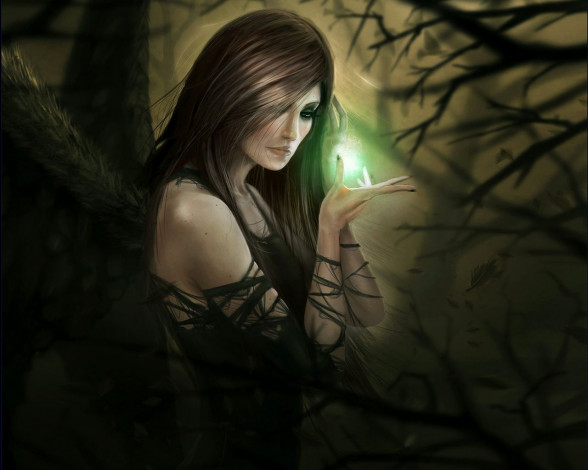 Обои картинки фото фэнтези, девушки