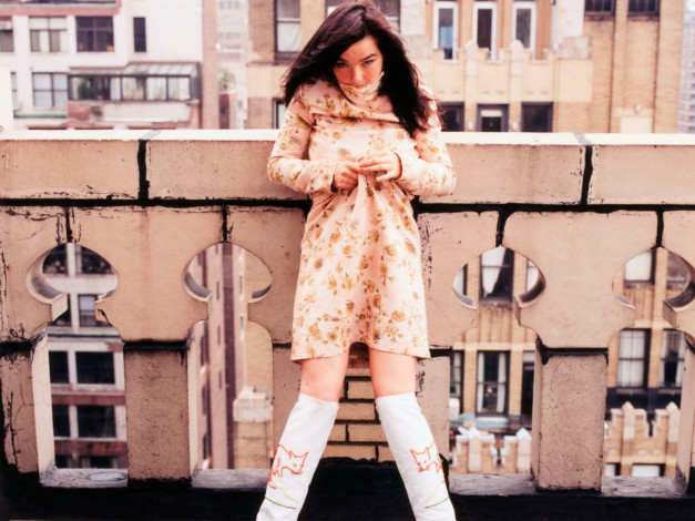 Обои картинки фото bj&, 246, rk, музыка, bjork