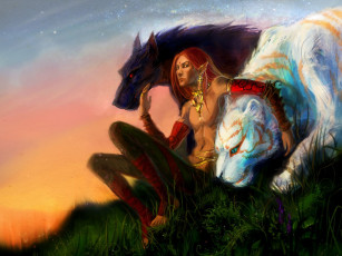 Картинка фэнтези эльфы