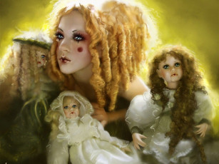 Картинка рисованные дети