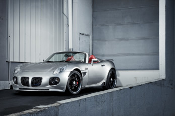 обоя автомобили, pontiac, solstice, 360, three, sixty, forged, silvery