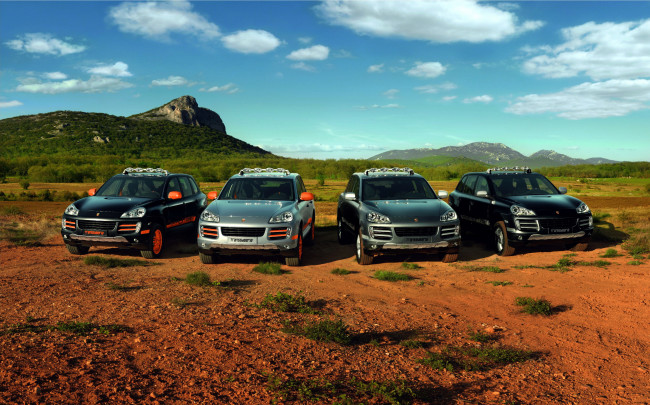 Обои картинки фото 2010, porsche, cayenne, transsyberia, автомобили