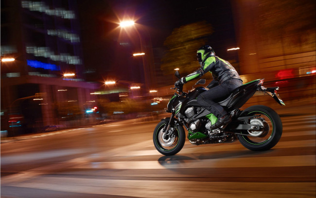 Обои картинки фото мотоциклы, kawasaki, motorcycle, z800