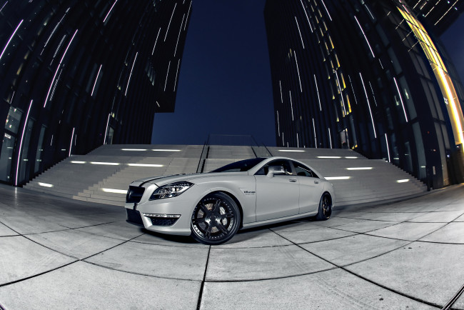 Обои картинки фото 2012, mercedes, benz, cls63, c218, amg, seven, 11, автомобили