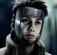 Картинка аниме naruto шиноби лицо парень капитан ямато