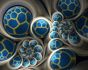 Картинка 3д+графика fractal+ фракталы узор цвета фон