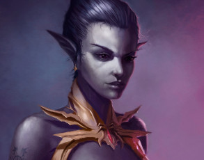 Картинка видео+игры outlast девушка тату серига украшение эльфийка