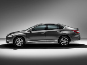 Картинка автомобили nissan datsun темный 2014 l33 teana