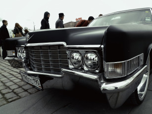 обоя автомобили, выставки и уличные фото, cadillac, черный