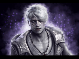 Картинка видео+игры devil+may+cry dmc devil may cry dante capcom парень улыбка