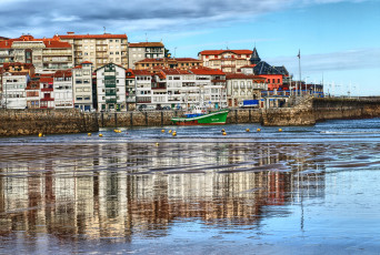 Картинка markina-ondarroa+испания города -+улицы +площади +набережные испания залив бискайский дома яхты