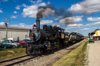 Картинка техника паровозы железная паровоз поезд рельсы дорога