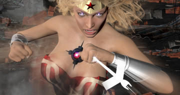 Картинка 3д+графика fantasy+ фантазия супермен