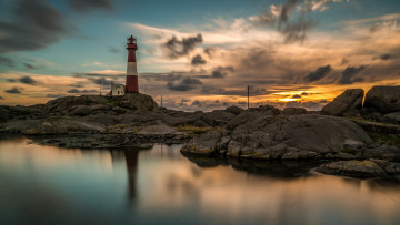 Картинка природа маяки побережьье океан маяк