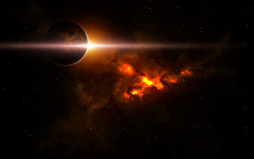 Картинка космос арт планета