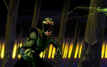 Картинка mortal+kombat видео+игры mortal+kombat+deadly+alliance mortal kombat reptile рептилия