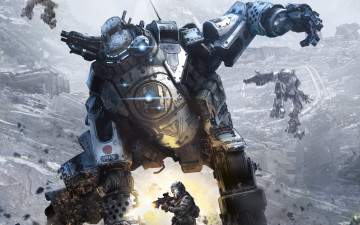 Картинка titanfall видео+игры робот