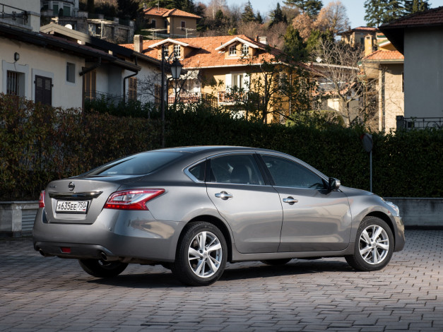 Обои картинки фото автомобили, nissan, datsun, teana, темный, l33, 2014