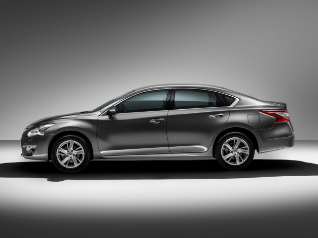 Обои картинки фото автомобили, nissan, datsun, темный, 2014, l33, teana