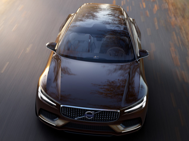 Обои картинки фото автомобили, volvo, concept, estate, 2014