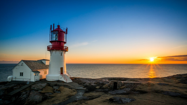 Обои картинки фото природа, маяки, маяк, океан, побережьье