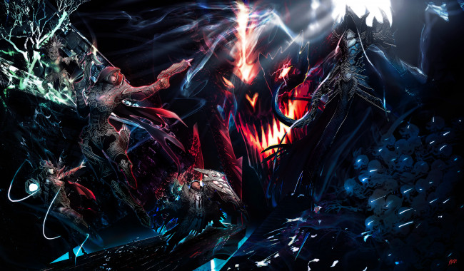 Обои картинки фото diablo iii,  reaper of souls, видео игры, диабло, 3