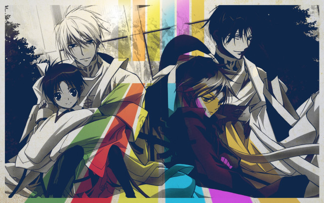 Обои картинки фото аниме, 07 ghost, teito, klein