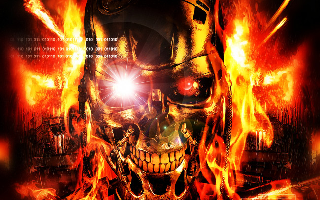 Обои картинки фото фэнтези, роботы,  киборги,  механизмы, терминатор