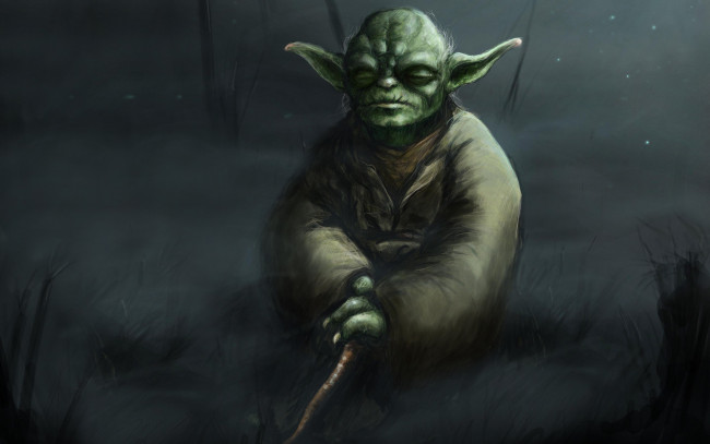 Обои картинки фото star wars, фэнтези, _star wars, star, wars, звездные, войны, yoda, йода
