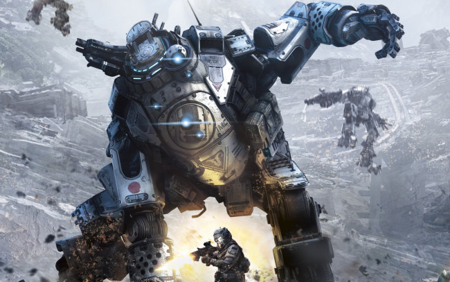 Обои картинки фото titanfall, видео игры, робот