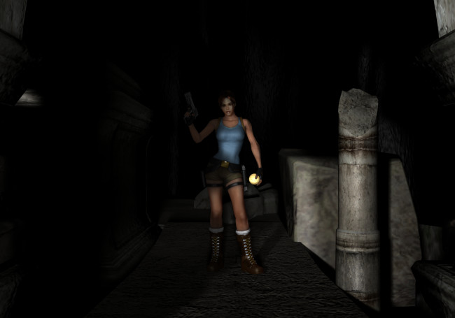 Обои картинки фото 3д графика, people , люди, фонарь, девушка