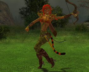 Картинка 3д+графика эльфы+ elves взгляд эльфийка фон оружие