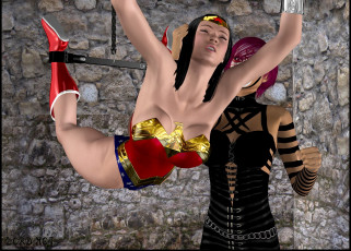 обоя 3д графика, фантазия , fantasy, фон, взгляд, девушка