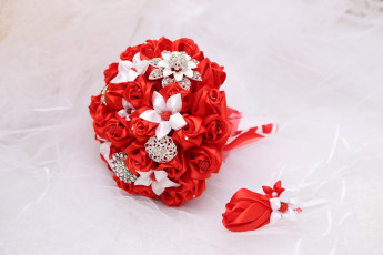 Картинка разное ремесла +поделки +рукоделие искусственный букет