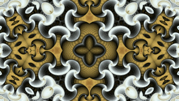 Картинка 3д+графика фракталы+ fractal цвета фон узор