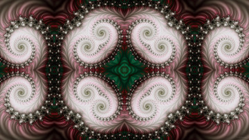 Картинка 3д+графика фракталы+ fractal цвета фон узор