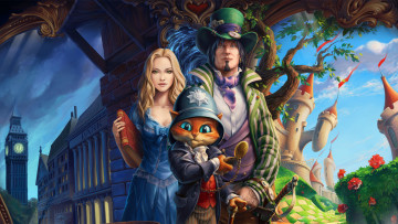 Картинка видео+игры -+mirrors+of+albion+ зеркала+альбиона сказка арт игра mirrors of albion зеркала альбиона кот герои