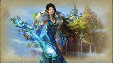 Картинка видео+игры ~~~другое~~~ девушка музыка игра zhu xian 3