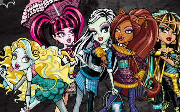 Картинка monster+high мультфильмы -+monster+high персонажи монстры девушки monster high