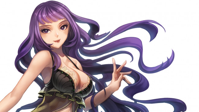 Обои картинки фото аниме, unknown,  другое, взгляд, ingfox, девушка