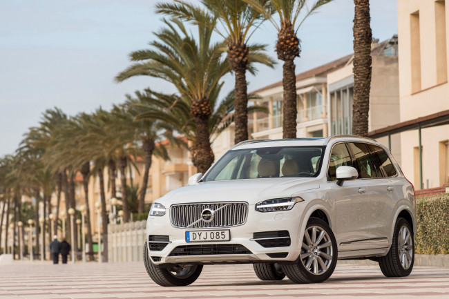 Обои картинки фото автомобили, volvo, 2015г, t8, xc90