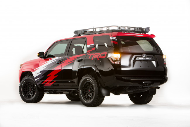 Обои картинки фото автомобили, toyota, 2015г, trd, 4runner