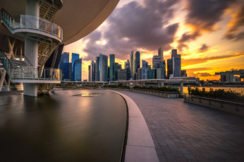 Картинка города -+улицы +площади +набережные небоскребы набережная