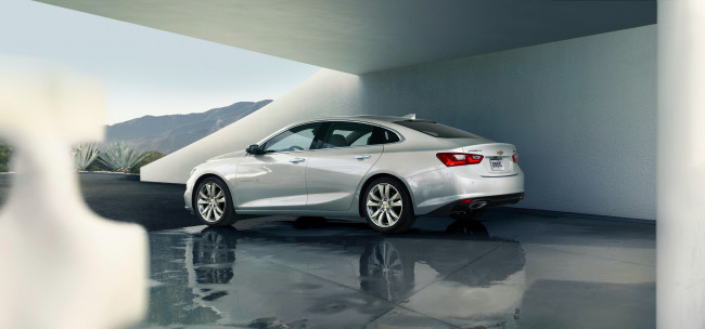 Обои картинки фото автомобили, chevrolet, 2016г, malibu, xl