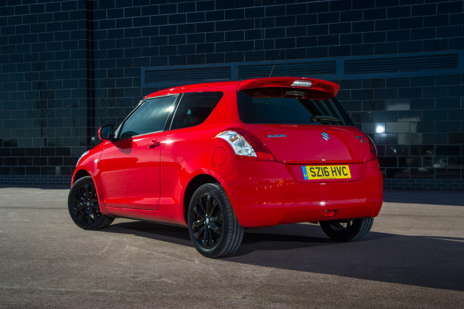 Обои картинки фото автомобили, suzuki, красный, 2016, sz-l, 3-door, swift
