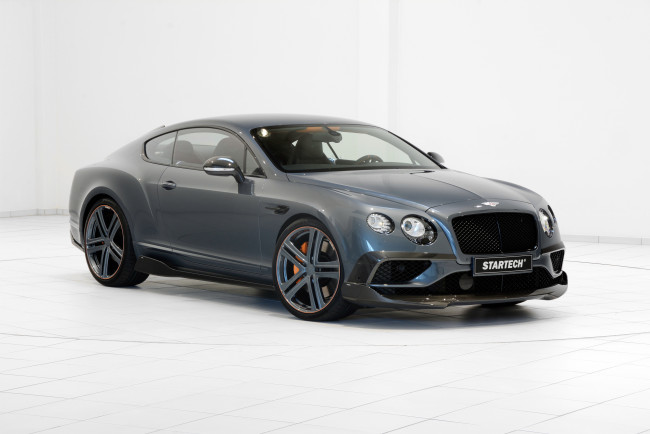 Обои картинки фото автомобили, bentley, 2016г, continental, gt, startech